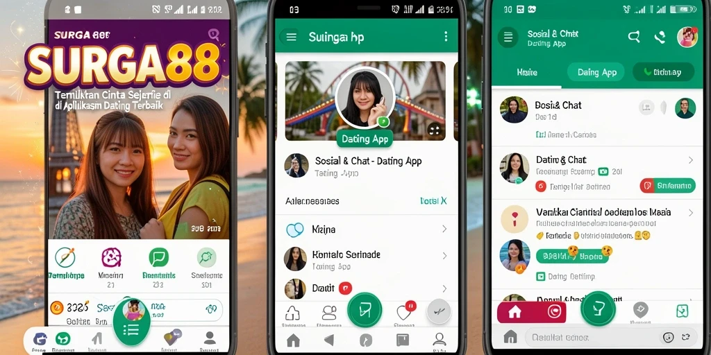 Antarmuka pengguna SURGA88 yang menarik dan mudah digunakan.
